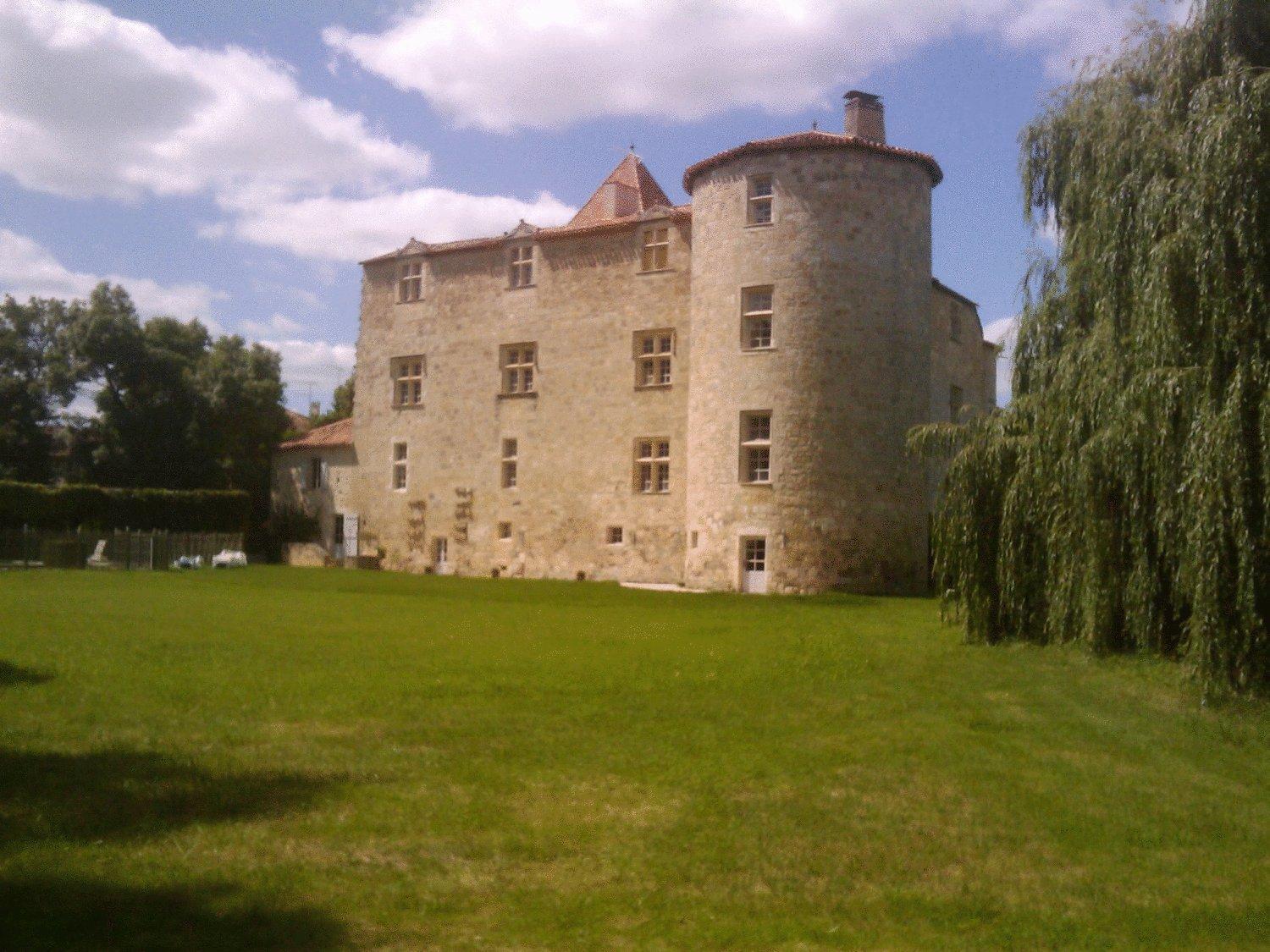 Chateau De Fourcès Buitenkant foto